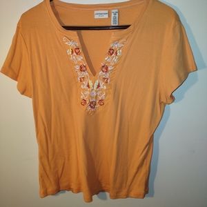 Covington orange Top, Size: Extra Large (18)